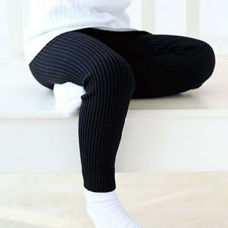 

Clearance Under $5 Pitauce Leggings for Girls Cotton High Waist Stretch Knit Pants Classic Solid Color Keep Warm Leggings Casual Home Leggings Pants