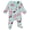 Mint Green Marie, variant on Disney Minnie Mouse Baby Girls' Fleece Footed Sleep N Play Pink White