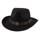 thumbnail image 4 of Sombrero de vaquero occidental, decoración informal versátil, transpirable, cómodo, de , sombrero de para adultos, fiesta de , negro Salvador Sombrero de vaquero, 4 of 10