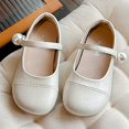 thumbnail image 2 of Otqutp Toddler Girls Glitter Dress Shoes Flower Girl Mary Jane Ballet Flats Princess Little Kid Wedding Party Bridesmaid Shoes, 2 of 8
