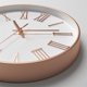 thumbnail image 4 of Reloj de cuarzo de lujo ligero moderno reloj montado en la pared reloj silencioso montado en la pared del dormitorio, 4 of 7