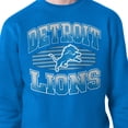 thumbnail image 3 of Men's Starter Blue Detroit Lions Team Grit Graphic Fleece Pullover Sweatshirt, 3 of 3