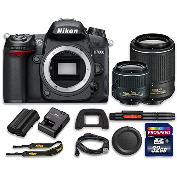 Nikon D7000 Digital Slr Camera Nikon Af S Dx Nikkor 18 55mm F 3 5 5 6