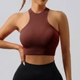 thumbnail image 2 of HOWPAY Full Coverage Bras for Women Push up No Underwire Wireless Supportive Stretch Sports Pullover Tank Tops Comfortable Soft T-Shirt Bra Coffee M, 2 of 7