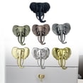 thumbnail image 2 of Long nose elephant head cabinet handle bedside table decorative drawer handle, 2 of 9