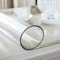 thumbnail image 3 of Napperon Transparent en PVC pour Salles à Manger Cuisines Résistant à l'Huile Napperon en Tissu Doux, 3 of 7