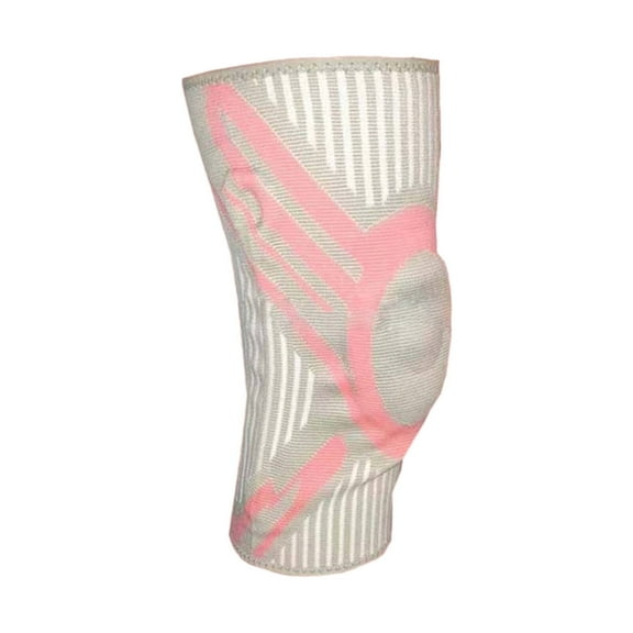 BESTSKY Knee Brace,Nylon Knee Pads for Women,Patella Stabilizer Braces,Pink,L