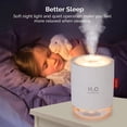 thumbnail image 3 of Portable Mini Humidifier, 500ml Small Cool Mist Humidifier, USB Personal Desktop Humidifier for Baby Bedroom Travel Office Home, Auto Shut-Off, 2 Mist Modes, Super Quiet, 3 of 7
