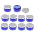 thumbnail image 1 of 10, Azul, Claro, 100G, Tarros Plásticos , con Tapas, Envase Cosmético Portátil para El, 1 of 7
