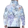 thumbnail image 7 of Goofa Bird Butterfly Stripe for Men's Hooded Sweatshirt - Lightweight Pullover Hoodie with Kangaroo Pocket, Perfect for Everyday Wear-4X-Large, 7 of 7