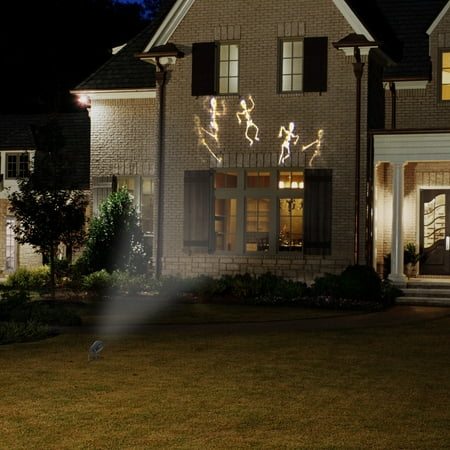 Led Skeleton - Skeletons Whirl-A-Motion Projection Light
