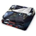 thumbnail image 3 of The Eminence Anime in Shadow Blanket Super Soft Throw Blanket Flannel Ultra-Soft Micro Fleece Blanket for Couch Bed Sofa Travelling Camping 50x60, 3 of 6