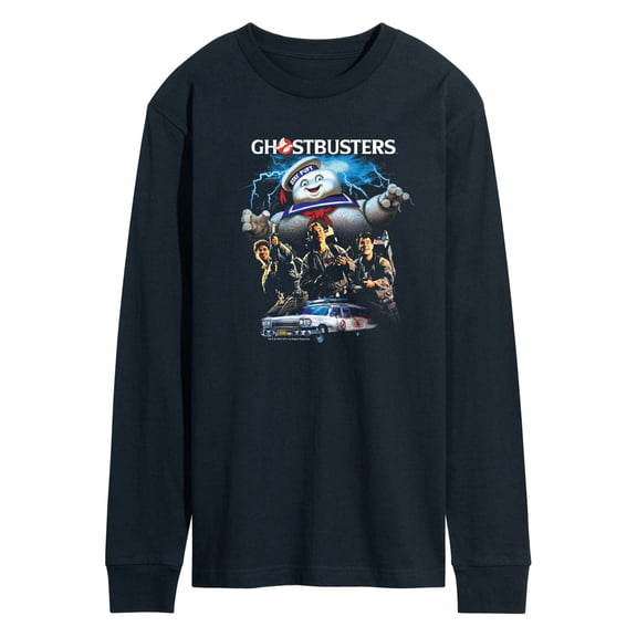 Ghostbusters - Ghostbusters Group - Men's Long Sleeve Graphic T-Shirt
