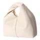 thumbnail image 5 of Bolso Plisado Mano Btafrte Cuero Suave Bolso Croissant Alta Gama blanco, 5 of 9