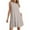 Brown&dresses for women 2025 elegant classy, variant on CFLVAEK Summer Tank Dresses for Women Casual Sleeveless Crewneck Mini Dress with Pockets Fashion Striped Print A Line Dress Loose Fit Beach Vacation Dresses Blue XL