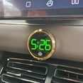 thumbnail image 2 of Slim Automotive Digital Timekeeper with Bright LED Display Easy Installation Stick On Car Clock for Enhanced Vehicle Interior, 2 of 5
