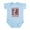 Sky Blue, variant on CafePress - Paul Wellstone Baby Light Bodysuit - Baby Light Bodysuit, Size Newborn - 24 Months