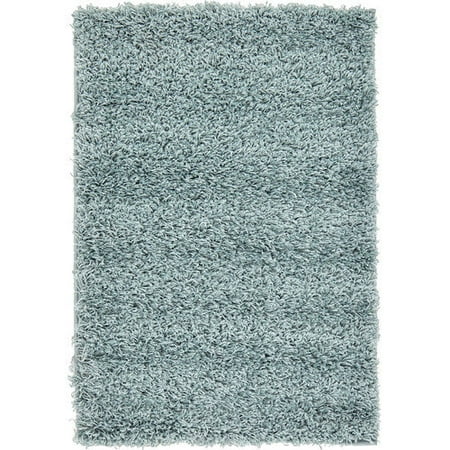 Unique Loom Solid Shag Contemporary Area Rug or Runner