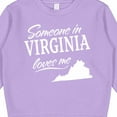 thumbnail image 3 of Inktastic Someone in Virginia Loves Me Toddler Sweatshirt, 3 of 4