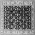 thumbnail image 1 of Ahgly Company Indoor Square Oriental Gray Traditional Area Rugs, 6' Square, 1 of 4