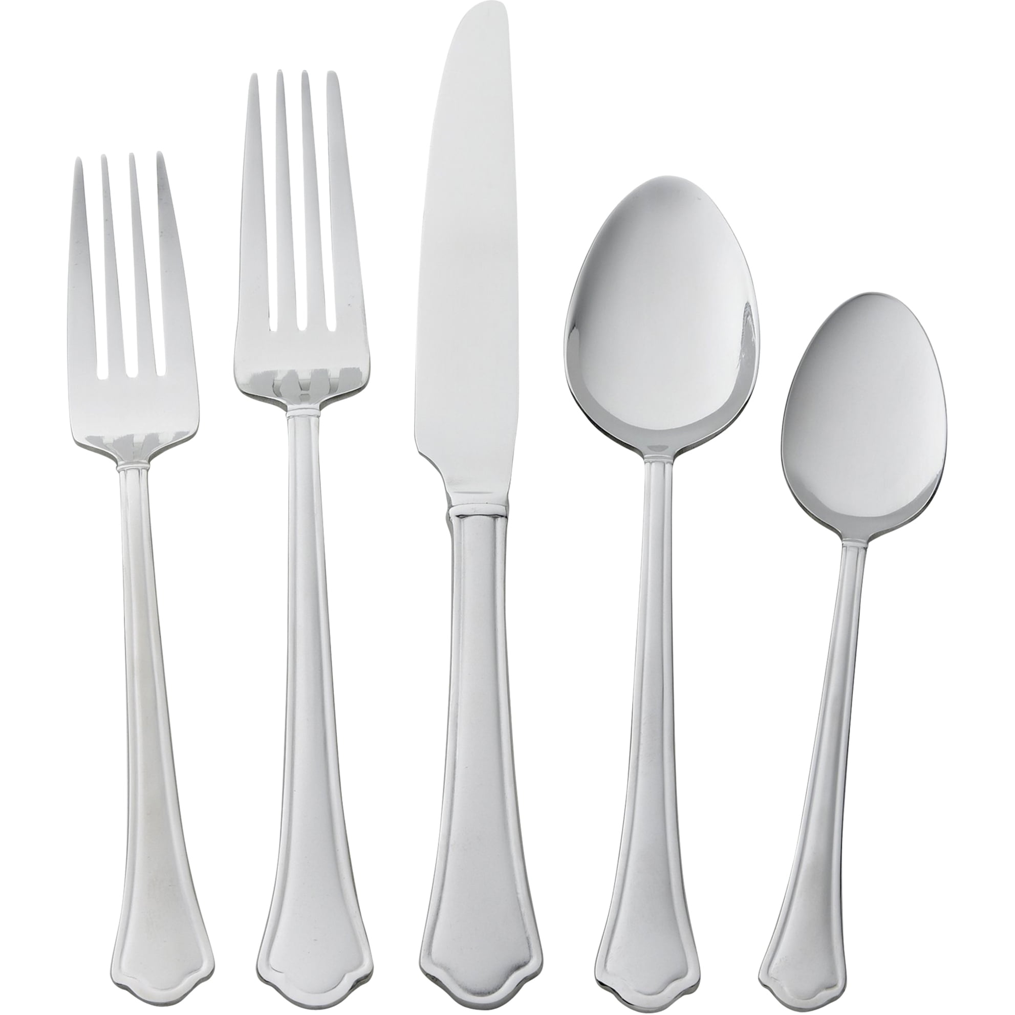 Dinner Forks CAPRI FROST 4 International 18/0 Stainless Silverware 