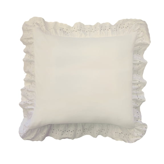 Fresh Ideas Ruffles Eyelet Collection, bed skirts and shams sold separately
