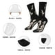 thumbnail image 5 of Balery Japanese White Crane Calcetas Largas con Estampado para Hombre y Mujer – Suaves y Transpirables, Talla Única (US 5-11), 5 of 6