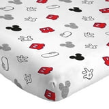 Saturday Park Mickey Mouse Sheet Set, Full - Walmart.com