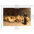 thumbnail image 5 of Art.com Daniel in the Lions' Den, 1872 Giclee Print by Briton Rivi?re, White Frame Wall Art, 44" x 32", 5 of 5