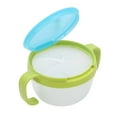 thumbnail image 2 of FAGINEY BPA Free Dual Handle Spill-proof Food Bowl Snack Container For Children Baby Toddlers, Snack Container, 2 of 5