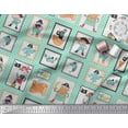 thumbnail image 3 of Soimoi Cotton Duck Fabric Penguin Ocean Print Fabric by Yard 42 Inch Wide, 3 of 3