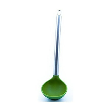 BEST Silicone Ladle by Chef Frog - For Home or Professional Use - Features our “Stay-Cool” Stainless Steel
