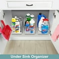 thumbnail image 3 of Sorbus 8 Pack Large Clear Plastic Storage Bins, Clear Organizer Bins with Handle for Kitchen, Pantry, Cabinet, Refrigerator, Craft, Toys, Clothes, Closet, Under Sink, Bathroom Organizers and Storage, 3 of 7