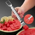 thumbnail image 5 of Watermelon Cutter,Dual-Head Watermelon Fork Slicer 2-In-1 Stainless Steel Cutter,Watermelon Fork Slicer Tool,Summer Fruit Cutting Home Kitchen Party Camping Gadget,Watermelon Fork Cutter Slicer Tool, 5 of 8
