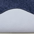 thumbnail image 3 of Mohawk Home Pure Perfection Navy Bath Rug Area Rug, 1'8"x5', Navy, 3 of 4
