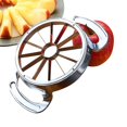 thumbnail image 2 of Cortador de frutas y manzanas, cortador divisor, Corer, rebanadoras de acero inoxidable, herramienta de cocina, 2 of 2