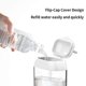 thumbnail image 5 of Botella de agua para mascotas pequeñas, dispensador de agua para hámster, diseño de tapa abatible, recarga de agua rápidamente, 5 of 5
