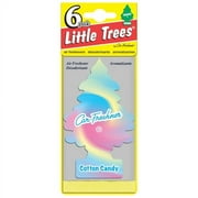 Little Trees Air Freshener Cotton Candy Fragrance 6-Pack