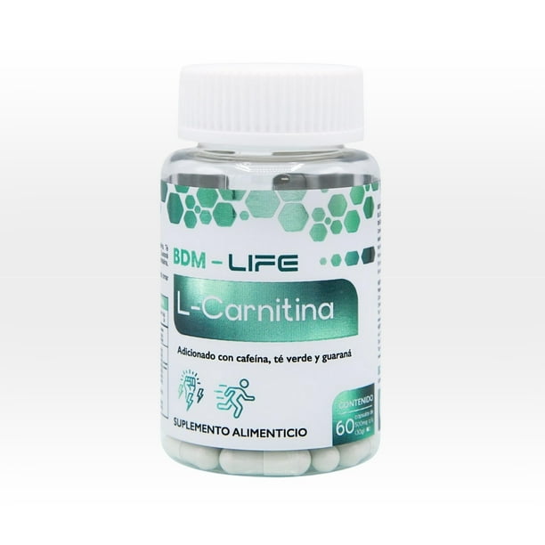 BDM-LIFE L-Carnitina con Cafena, T Verde Y Guaran | Bodega Aurrera en  lnea