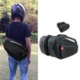 thumbnail image 3 of Bolsa de asiento trasero universal con cubierta para la lluvia Almacenamiento extraíble 34L Ampliable Vintage Impermeable Ajuste para senderismo Casco Macarena Alforjas para moto, 3 of 8