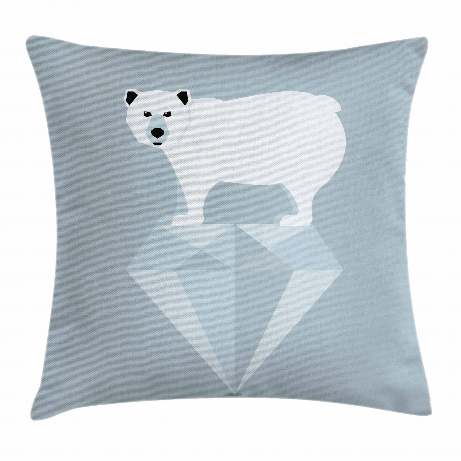 Bear Pillow  Cushion Geometric Print