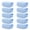 Blue, variant on Organic Cotton Baby Washcloths, 12x12 Inch Hypoallergenic Soft Baby Towels for Newborn Sensitive Skin, 6-Layer Reusable Baby Towels, Baby Registry Must Haves, 10 Pack Makeup Remover Cloths