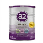 A2 Milk Platinum® Premium Infant Formula Powder, 0-12 Months, 14.1 oz Can