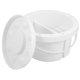 thumbnail image 5 of unbranded 2Ud Paint Brush Cleaner Cup Con Compartimentos Para Múltiples Pinceles Y Uso, 5 of 8