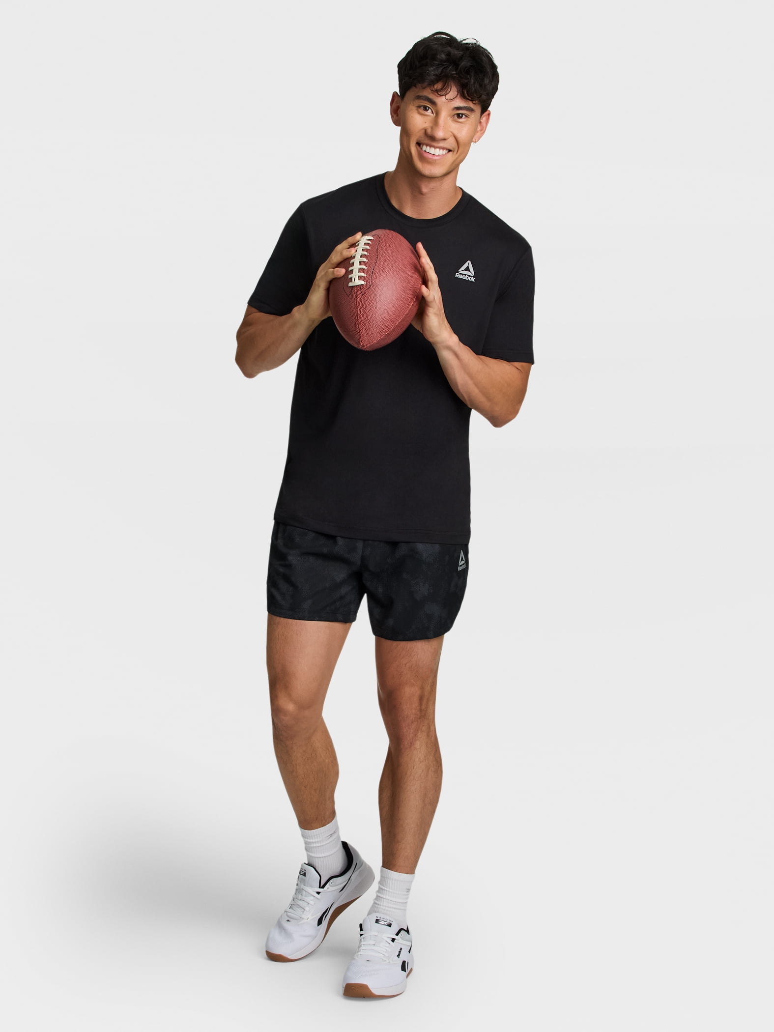 Reebok Men's and Big Men's Woven Shorts, 5" & 7" Inseams, Sizes XS-5XL