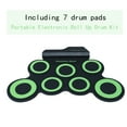thumbnail image 6 of karymi Electronic Drum Set, Folding Hand Roll Electronic Drum Roll Up Drum Practice Pad Kit, Drum Pedals Drum Sticks , Great Holiday Birthday Kids Toys, 6 of 9