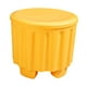 thumbnail image 2 of Otomana con almacenamiento Banco de almacenamiento Banco apilable Muebles Tocador Silla Tocador Amarillo, 2 of 9