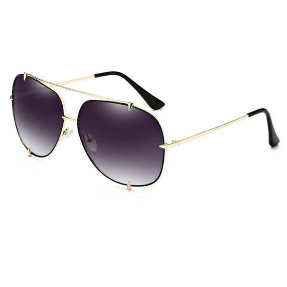 Fashion Sunglasses with UV400 Protection and Metal Frames for Men and Women Resin Lenses for Optimal Clarity and Style