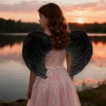 thumbnail image 4 of Hearth & Gear Large White Angel Prop For Dress Up Party And Stage Performance Photoshoot, 4 of 6