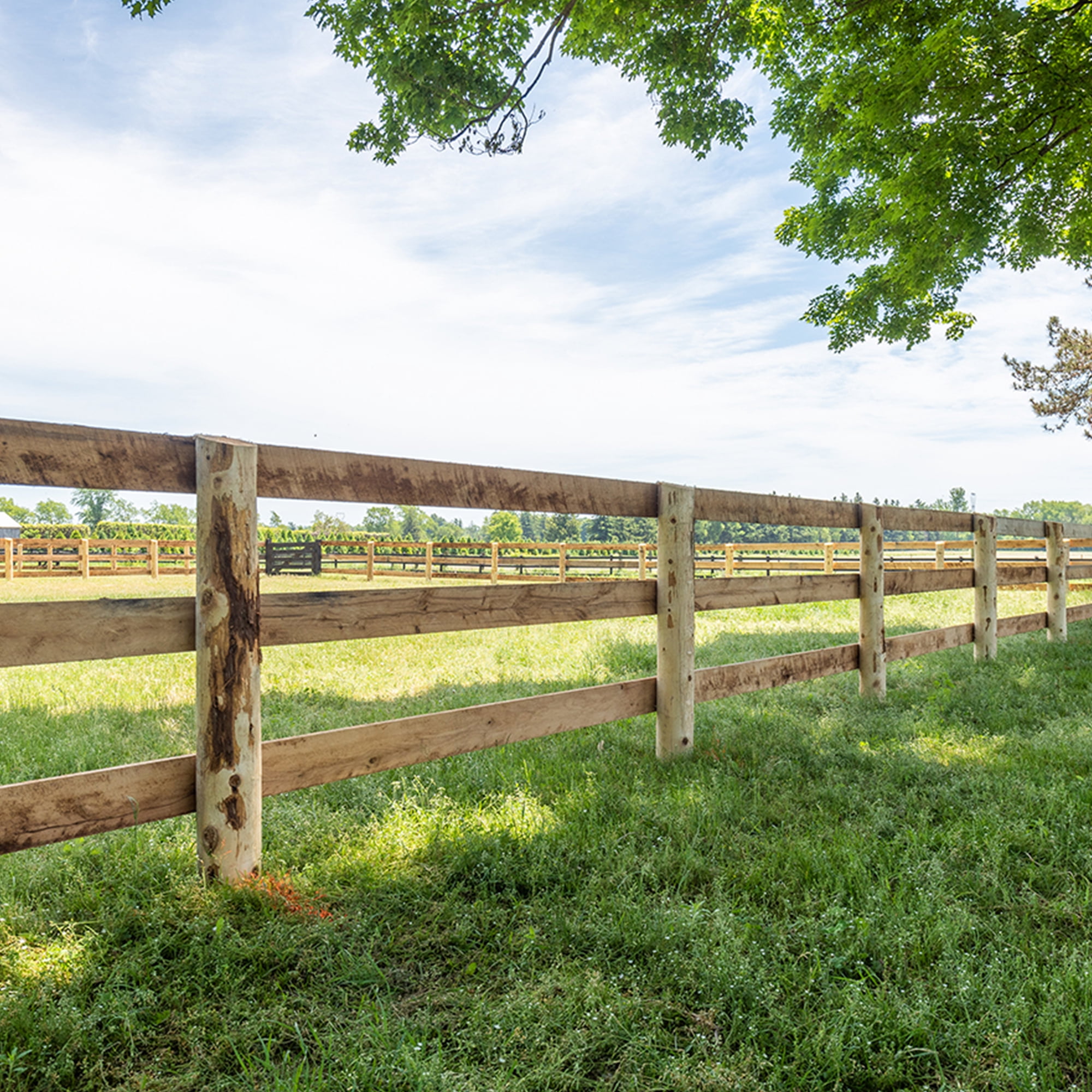Miniyam 4ft x 328ft - 14 Gauge Heavy Galvanized Steel Field Fence Roll for Cattle, Horses, Deer, Goats, Hogs, and Livestock Pasture